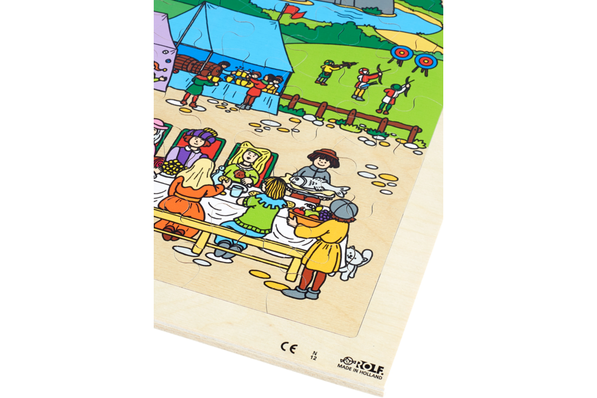 Rolf Puzzels - Puzzel ridders, 99 stukjes