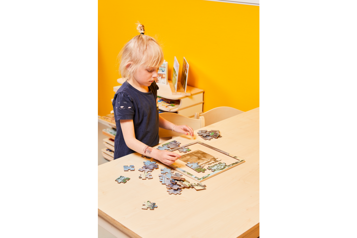 Rolf Puzzels - Puzzel olifanten, 36 stukjes