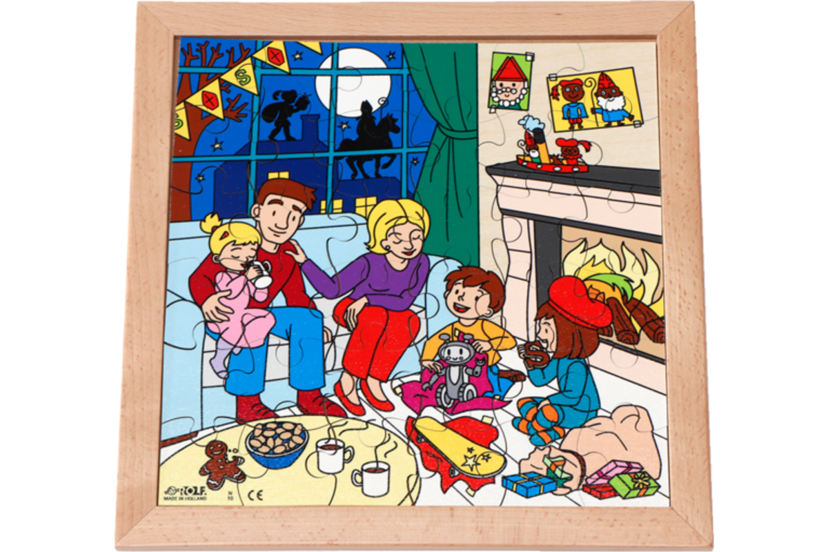 Rolf Puzzels - Puzzel Sint, 36 stukjes