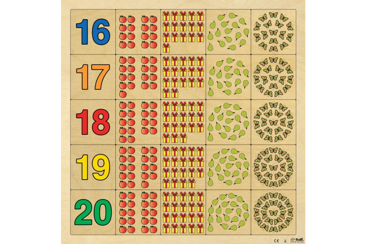 Rolf More - Lotto serie tellen 11 - 20