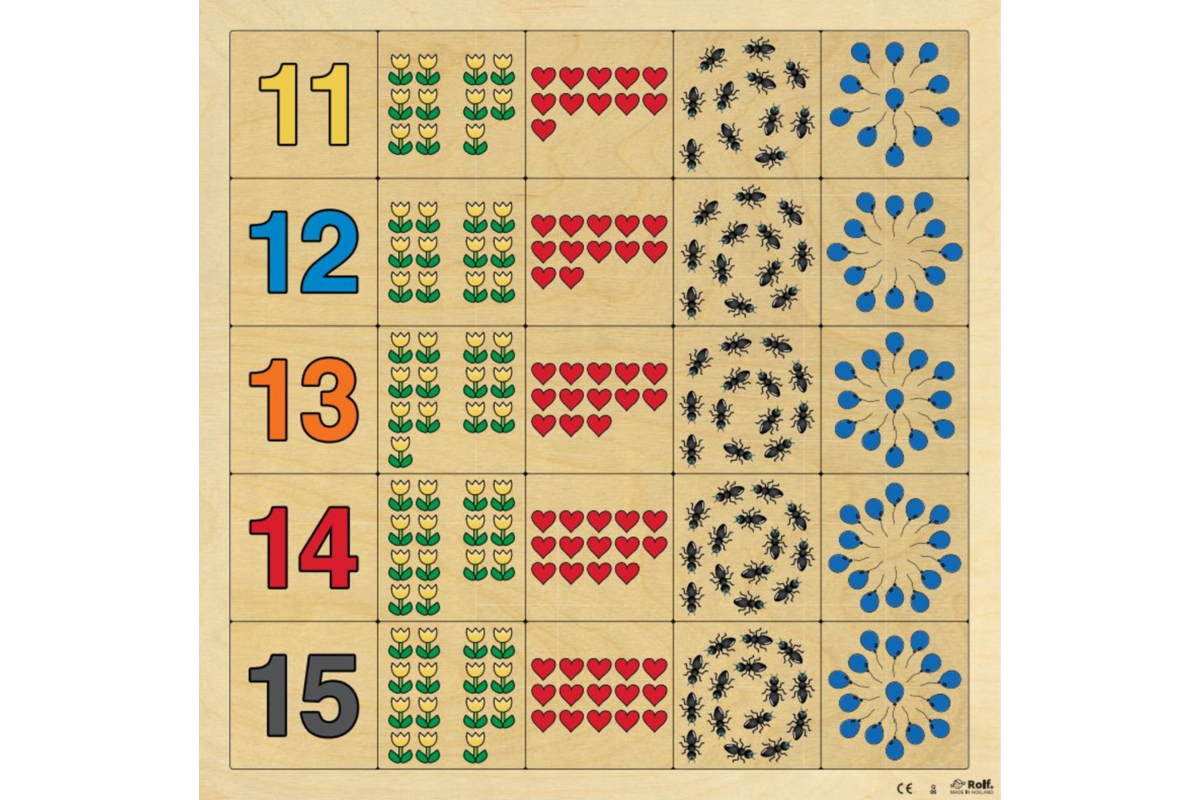 Rolf More - Lotto serie tellen 11 - 20