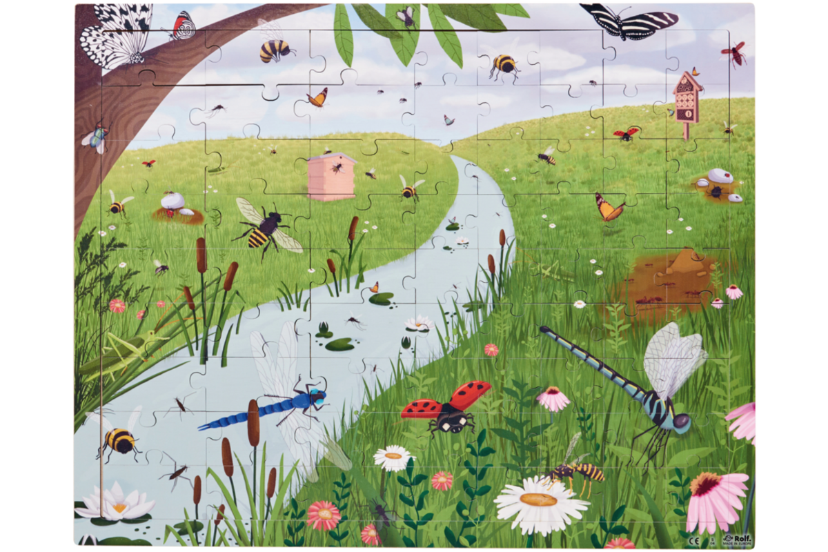 Rolf Puzzels - Puzzelserie Natuurtuin (2stuks)