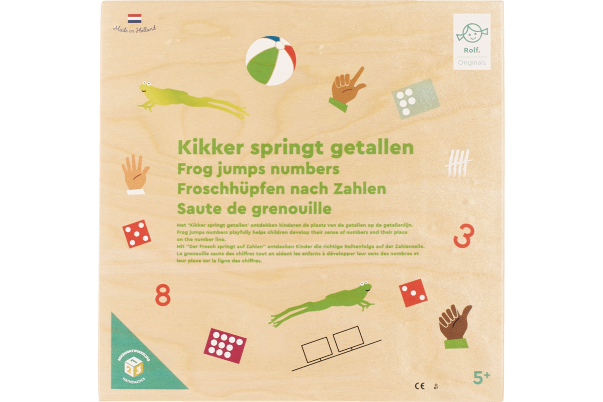Rolf Originals - Kikker springt getallen