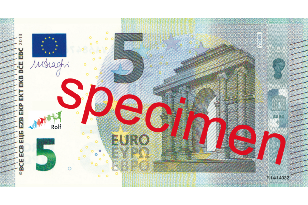 Rolf More - Bankbiljet   5 euro, 100 stuks