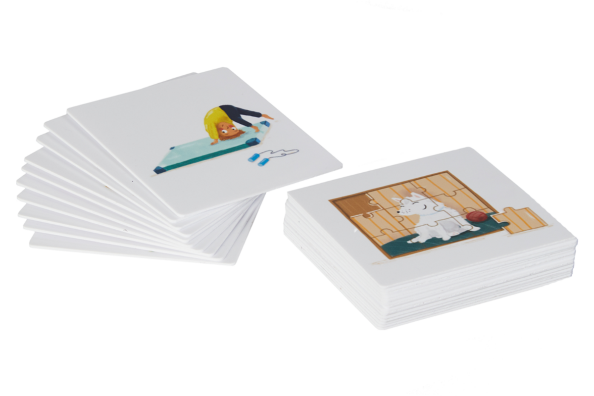 Rolf More - Kiesbord activiteitenkaartjes met losse magneetjes, 25 stuks