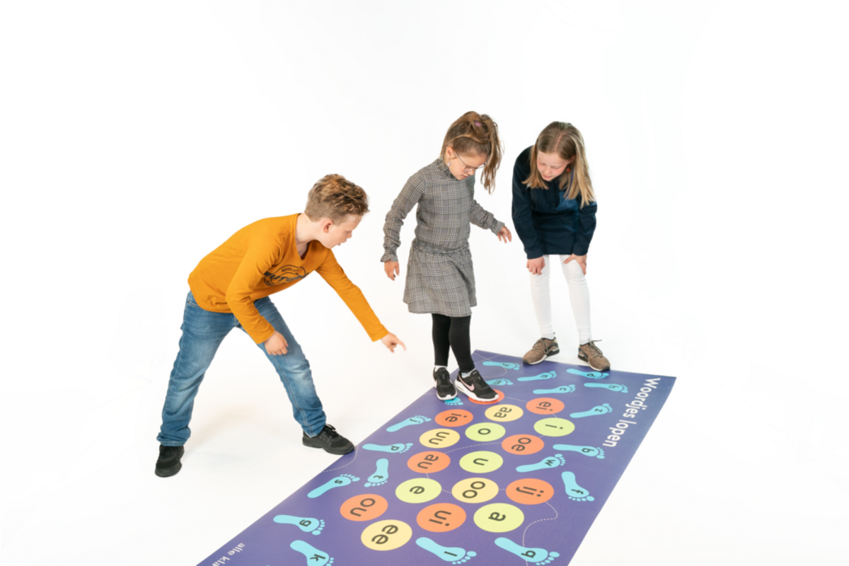 Rolf More - Woordjes lopen alle klanken, 100 x 200 cm, vinyl