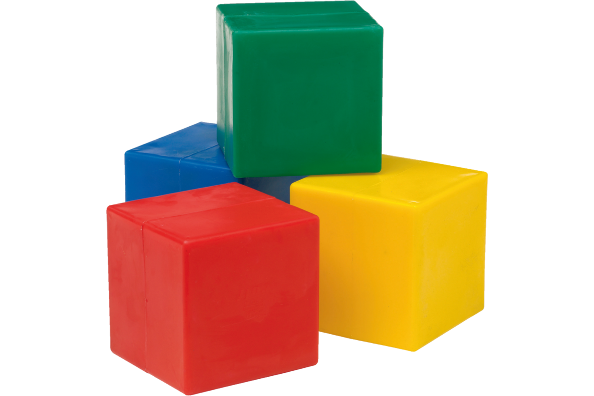 Rolf More - Bouwkubus rood
