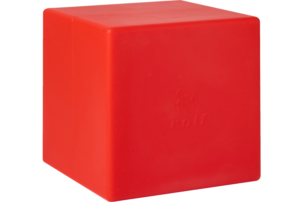 Rolf More - Bouwkubus rood
