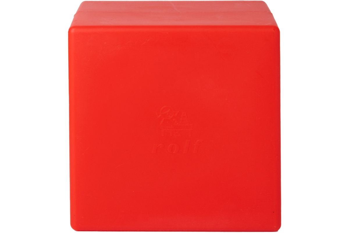 Rolf More - Bouwkubus rood