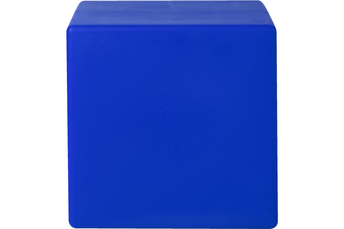 Rolf More - Bouwkubus blauw