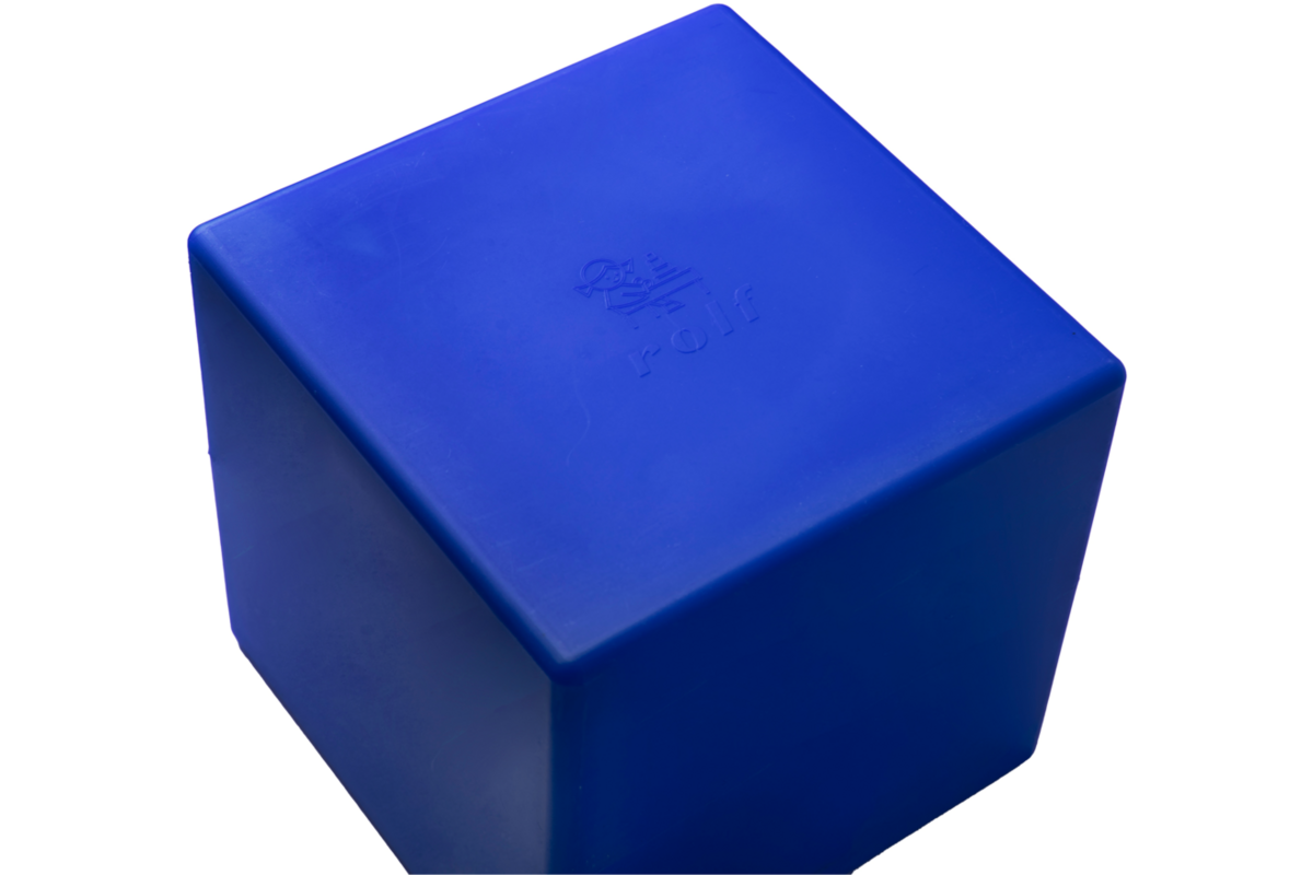 Rolf More - Bouwkubus blauw