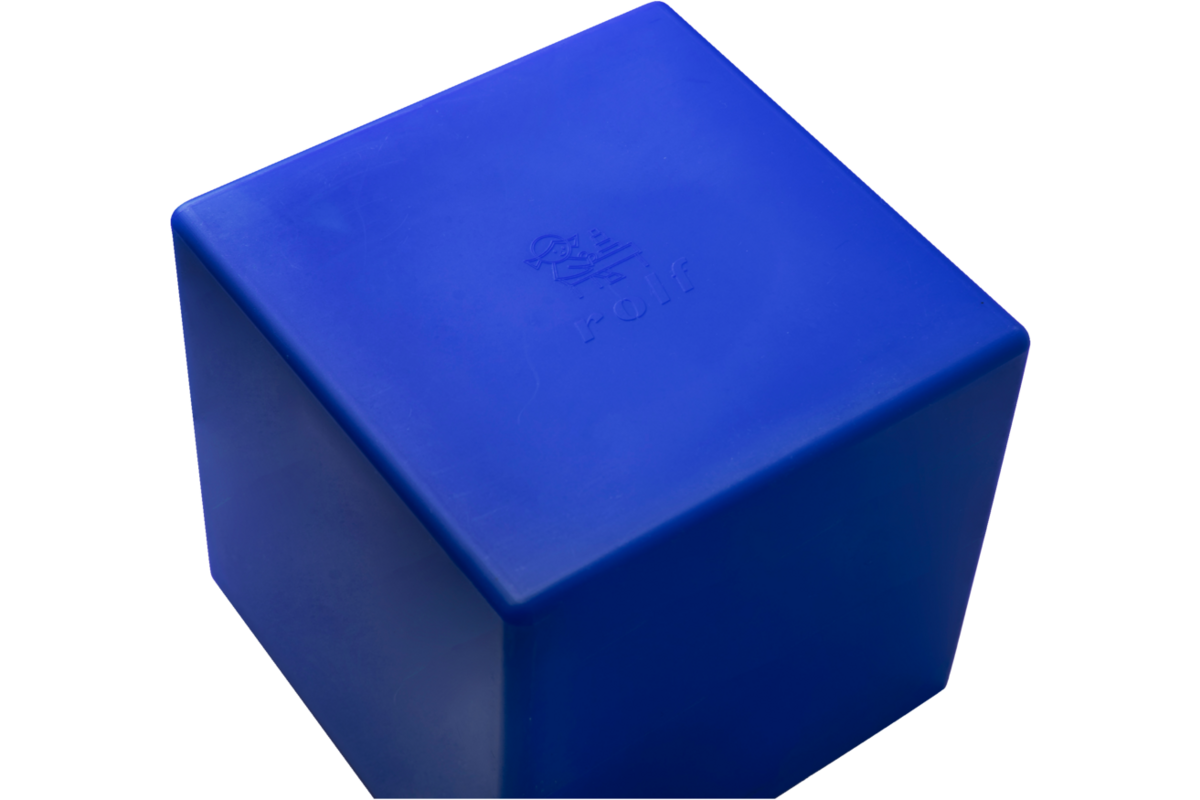 Rolf More - Bouwkubus blauw