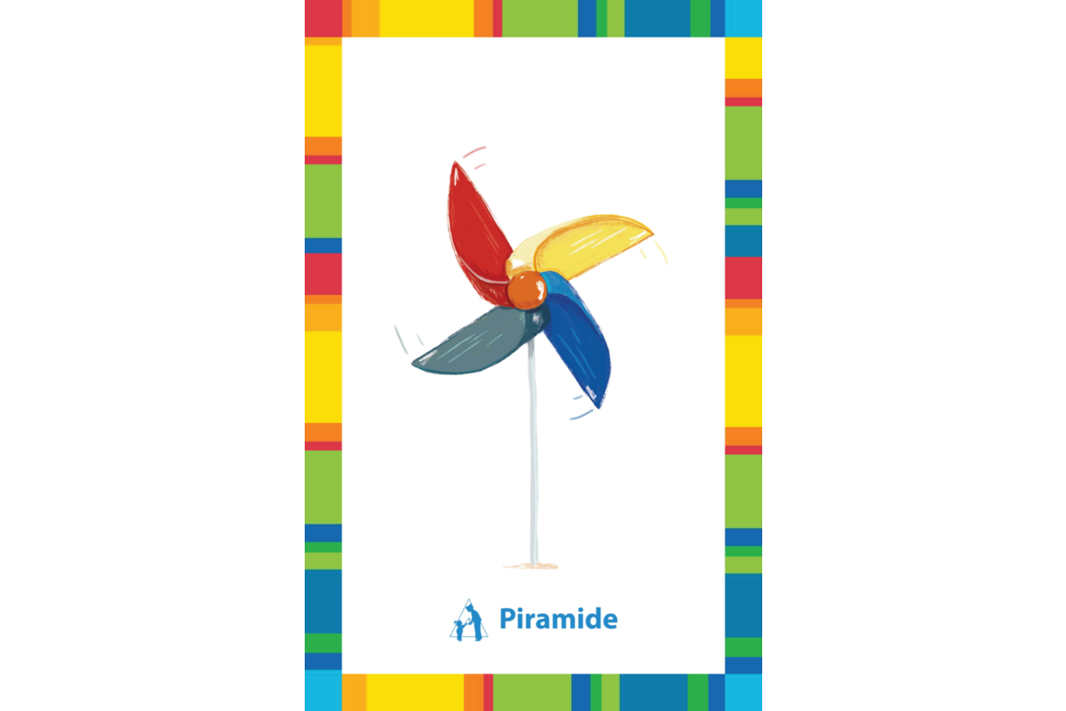 Piramide - Windwaaiers kaartenset 10 x 14 cm