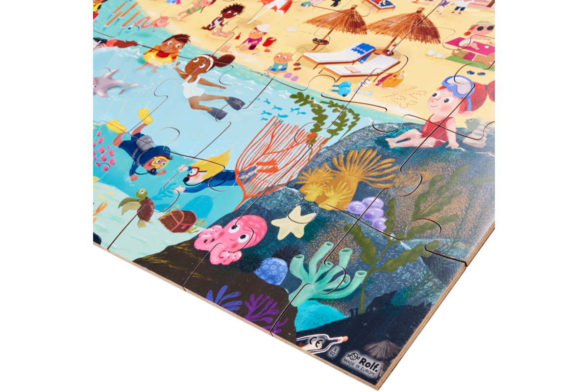 Rolf Puzzels - Vloerpuzzel zomer, 40 stukken