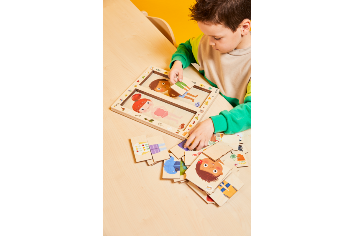 Rolf Puzzels - Aankleedpuzzel Seizoenen