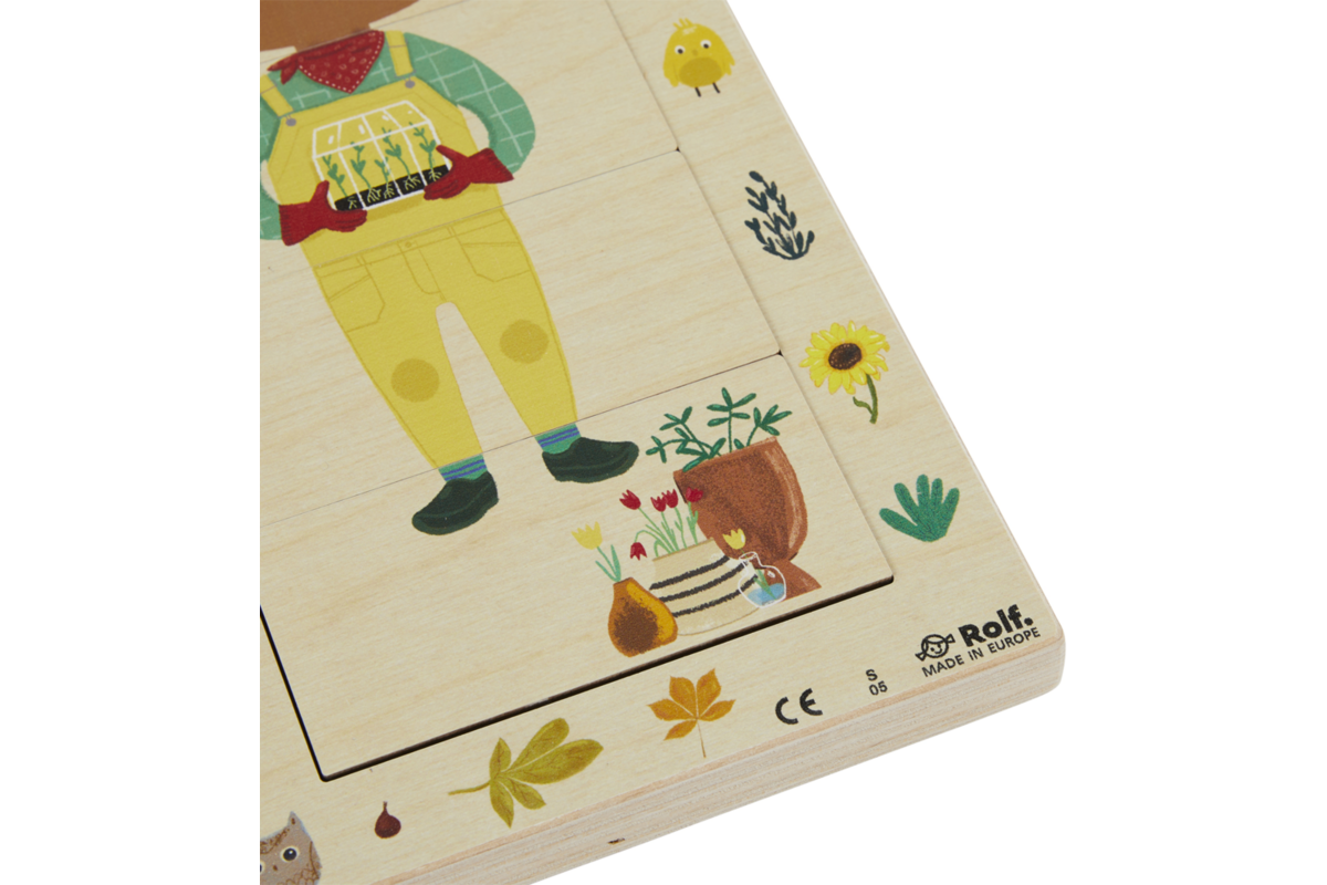 Rolf Puzzels - Aankleedpuzzel Seizoenen
