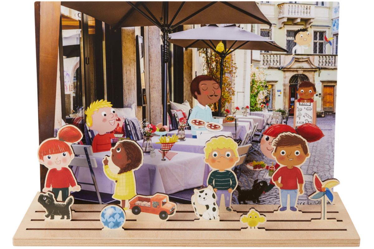 Rolf More - Fotoposters met speelpuzzel basis