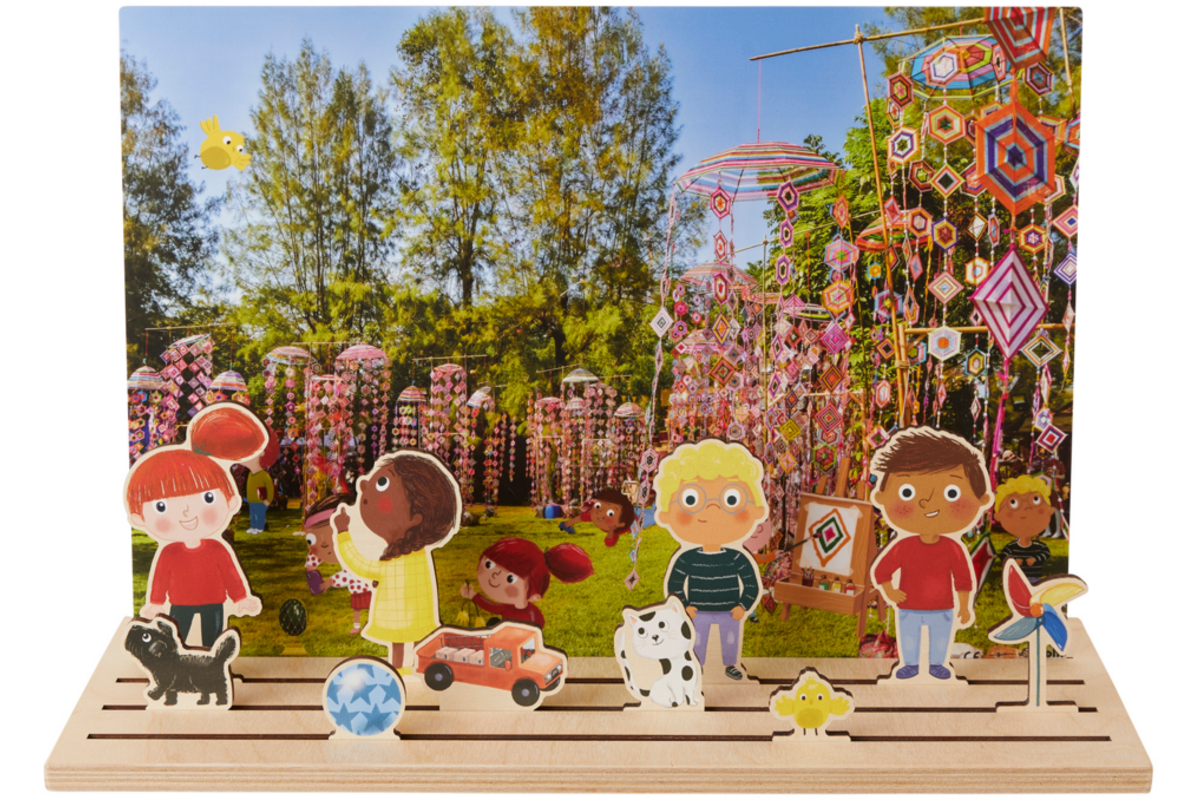 Rolf More - Fotoposters met speelpuzzel basis