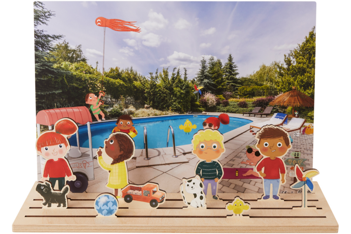 Rolf More - Fotoposters met speelpuzzel basis