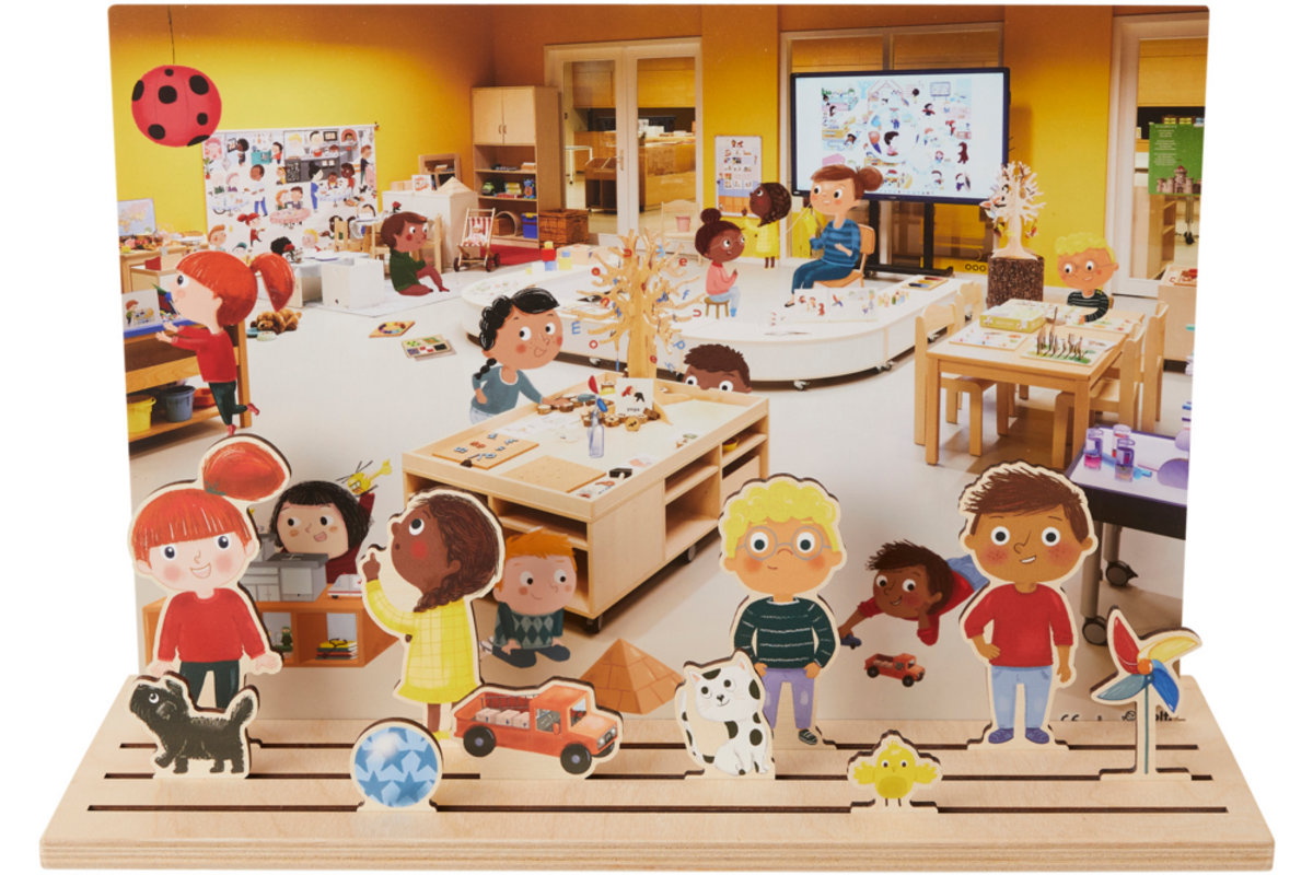 Rolf More - Fotoposters met speelpuzzel basis