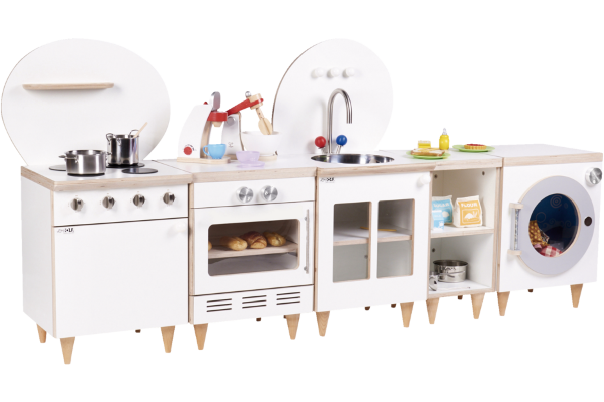 Rolf More - Keuken wit, bestaande uit 5 onderdelen