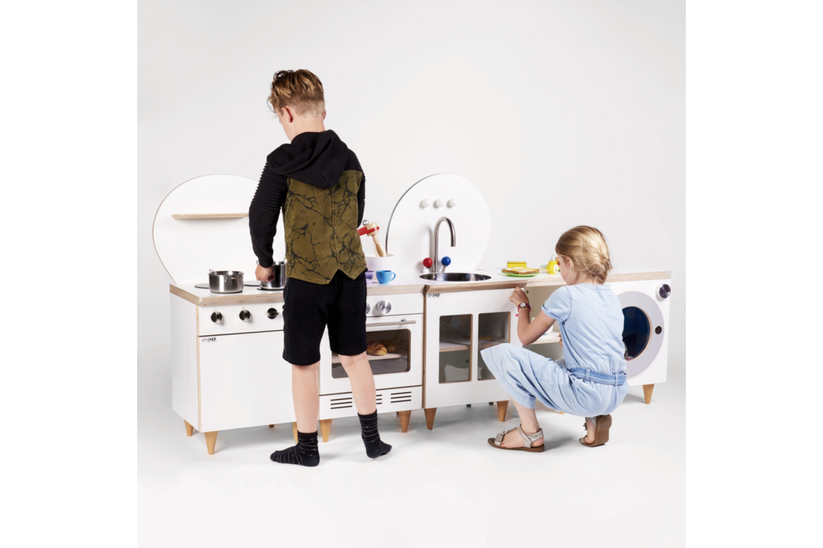 Rolf More - Keuken wit, bestaande uit 5 onderdelen