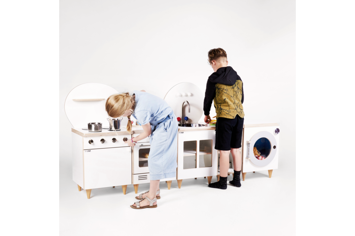 Rolf More - Keuken wit, bestaande uit 5 onderdelen