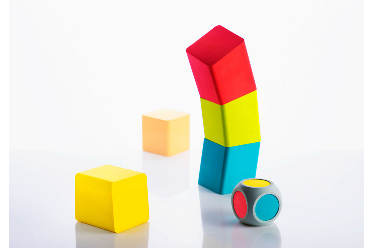 Stapelblokken schuin maxi