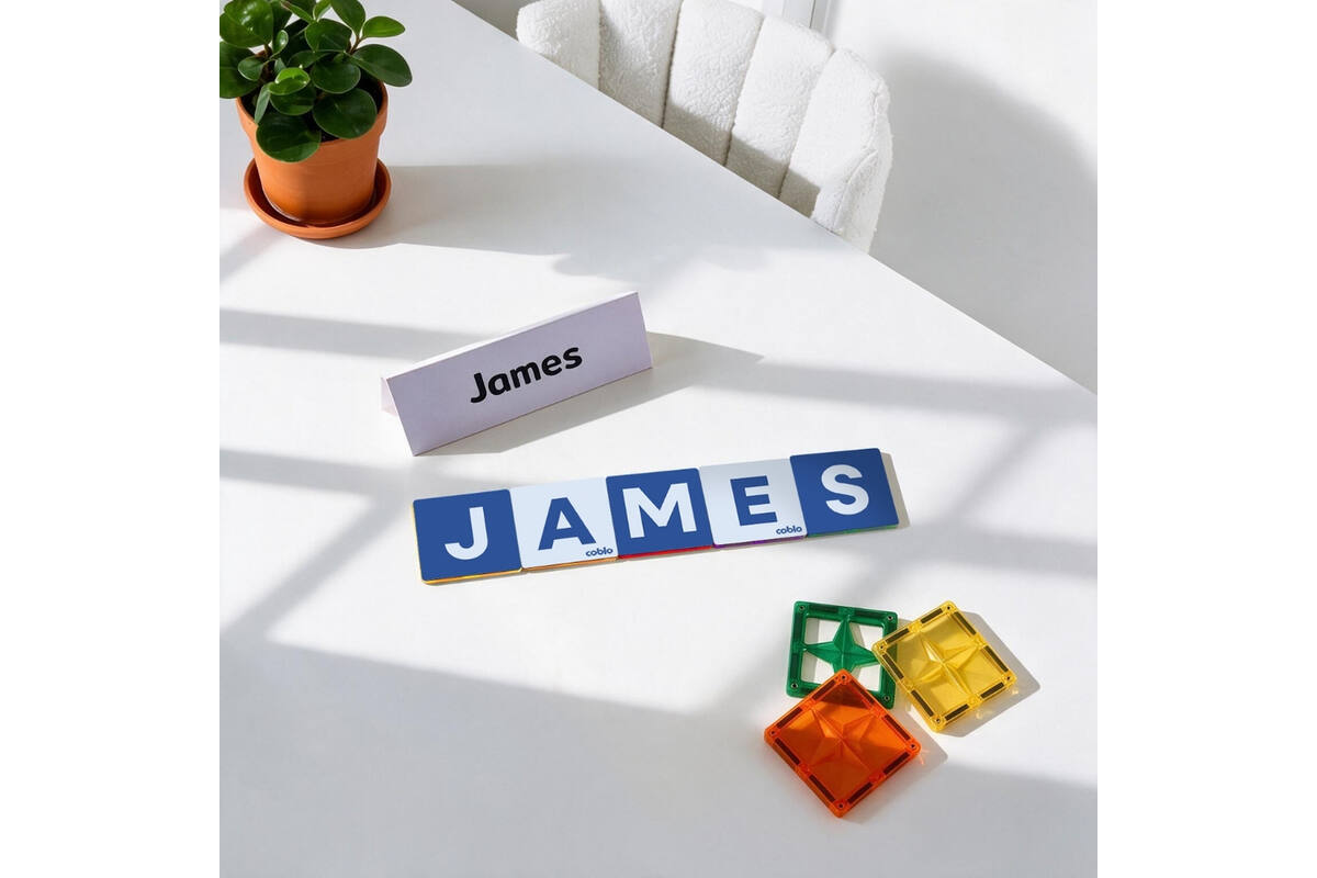 Coblo Toppers Hoofdletters - 60 stuks
