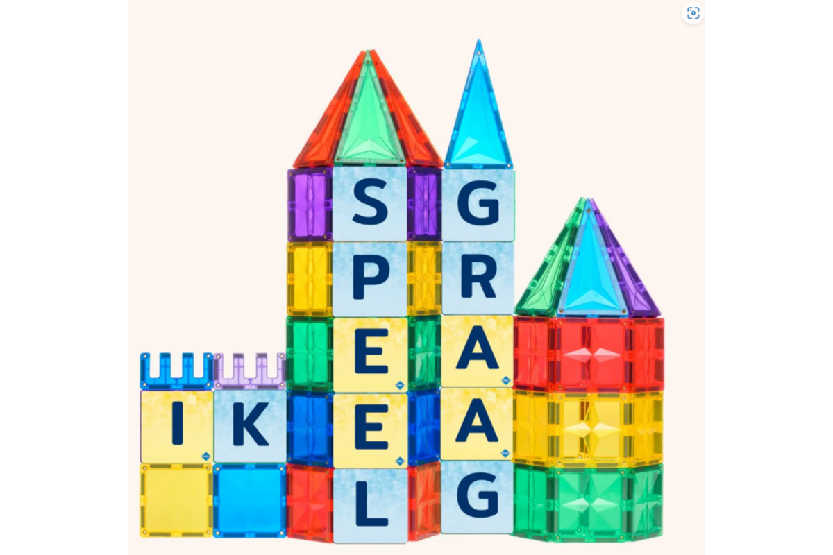 Coblo Toppers Hoofdletters - 60 stuks