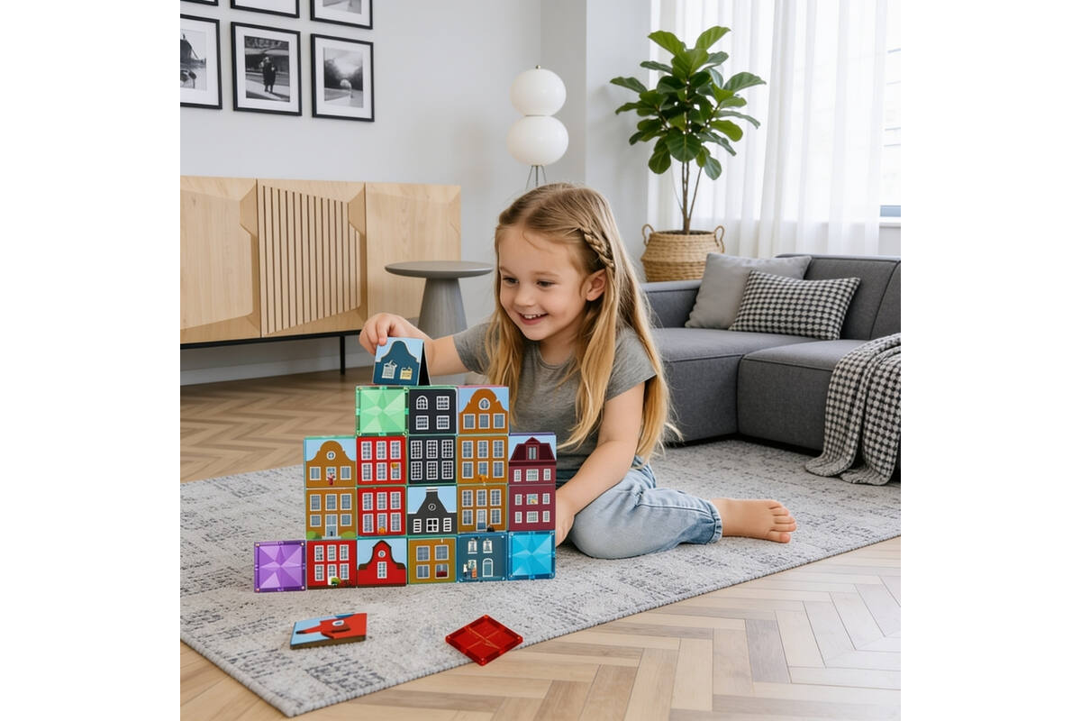 Coblo Toppers Klein Amsterdam, set van 60 stuks