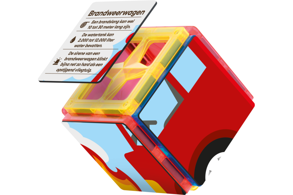 Coblo Toppers Transport, set van 60 stuks