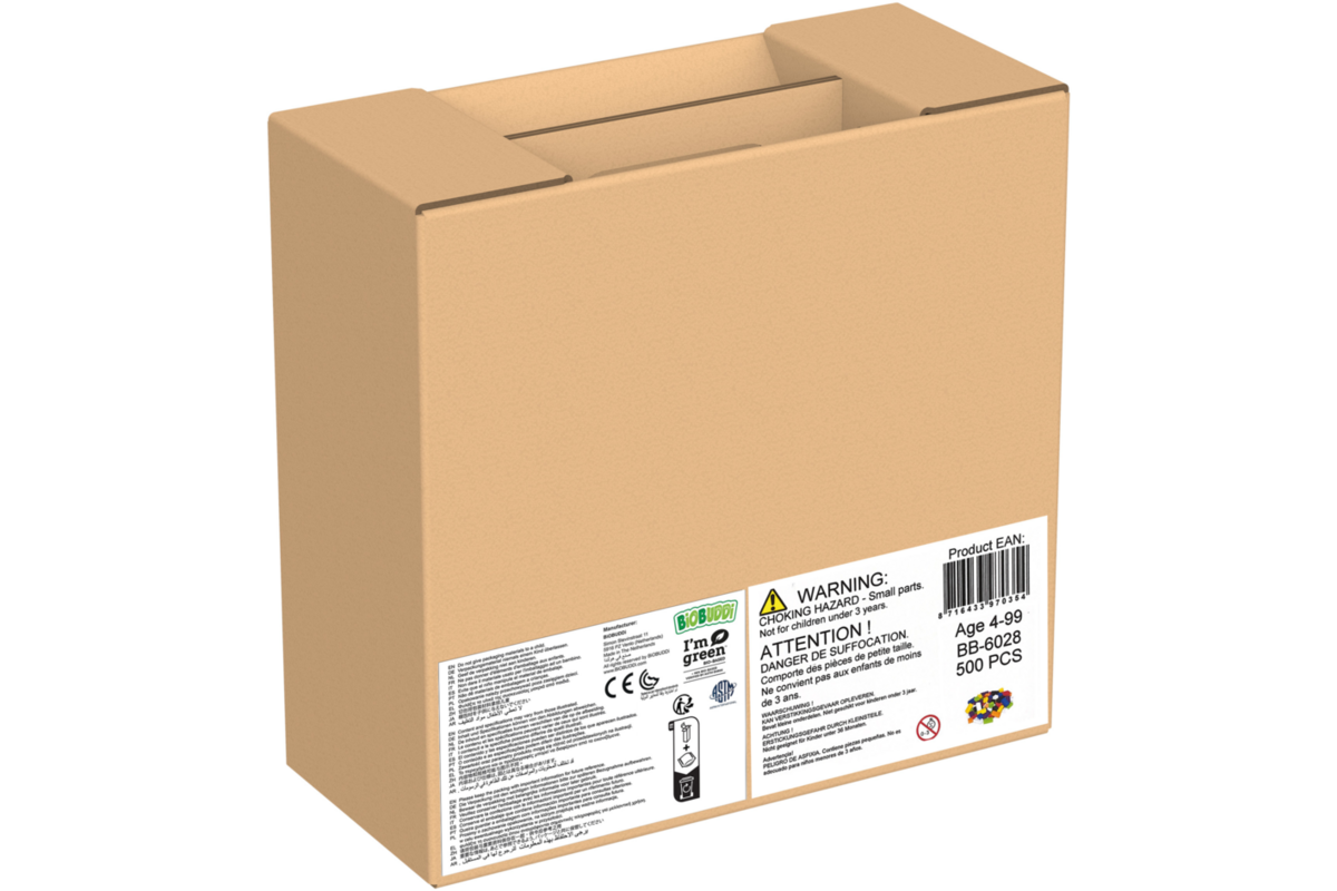 BiOBUDDi Education Small, set van 500 stuks