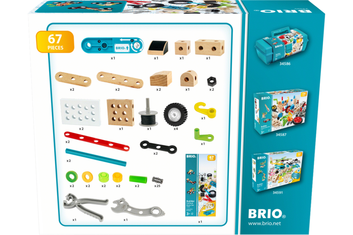 Brio builder pullback motor set