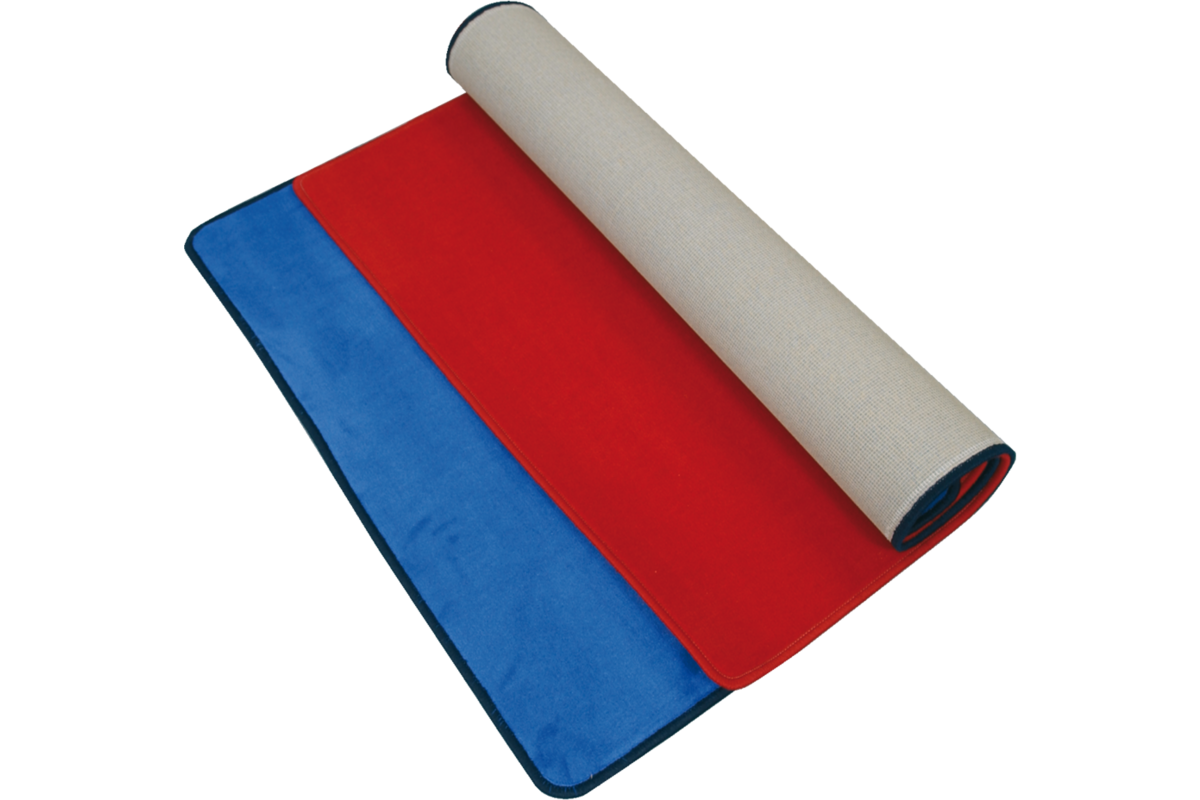 Bouwmat universeel rood formaat 100 x 150 cm
