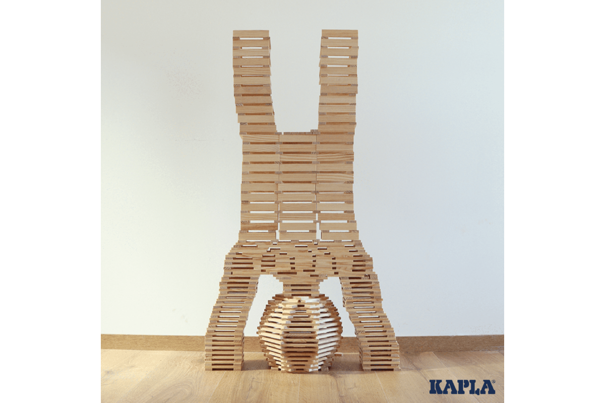 KAPLA® schoolset, 1000 onderdelen in kist