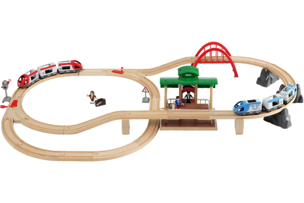 BRIO Treinset met perron
