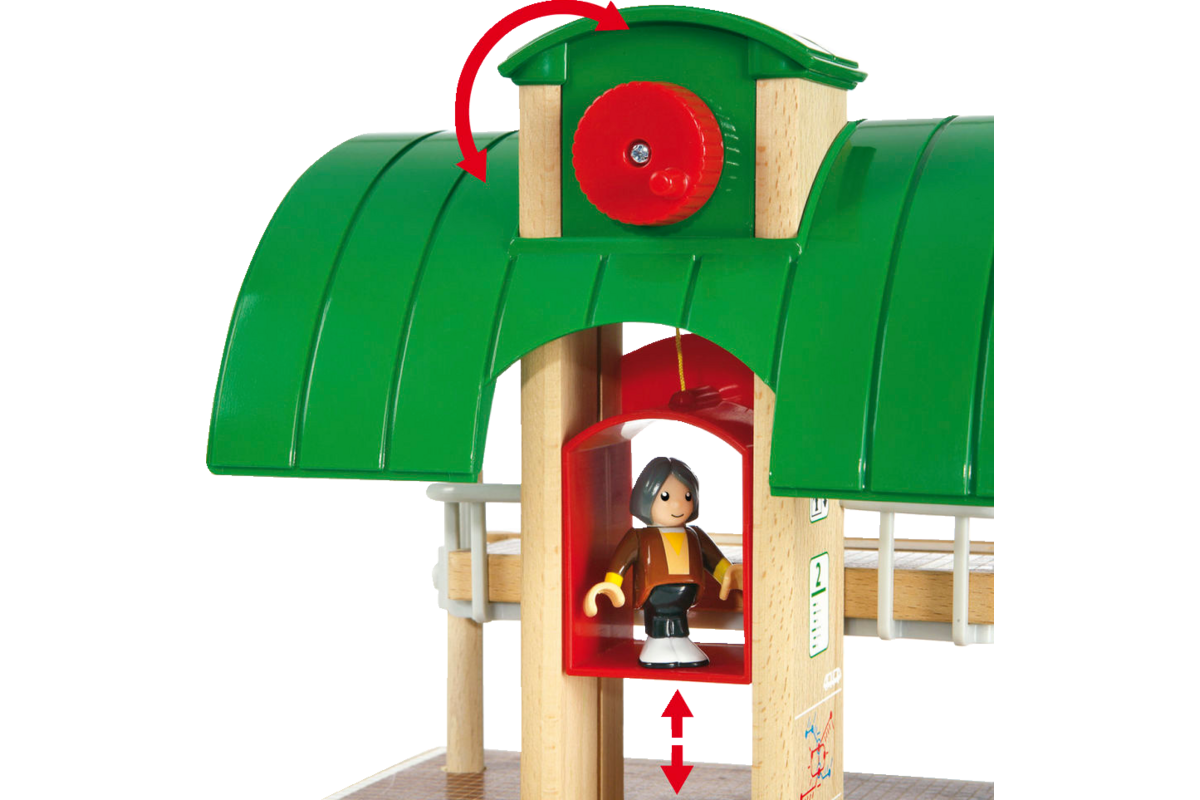BRIO Treinset met perron