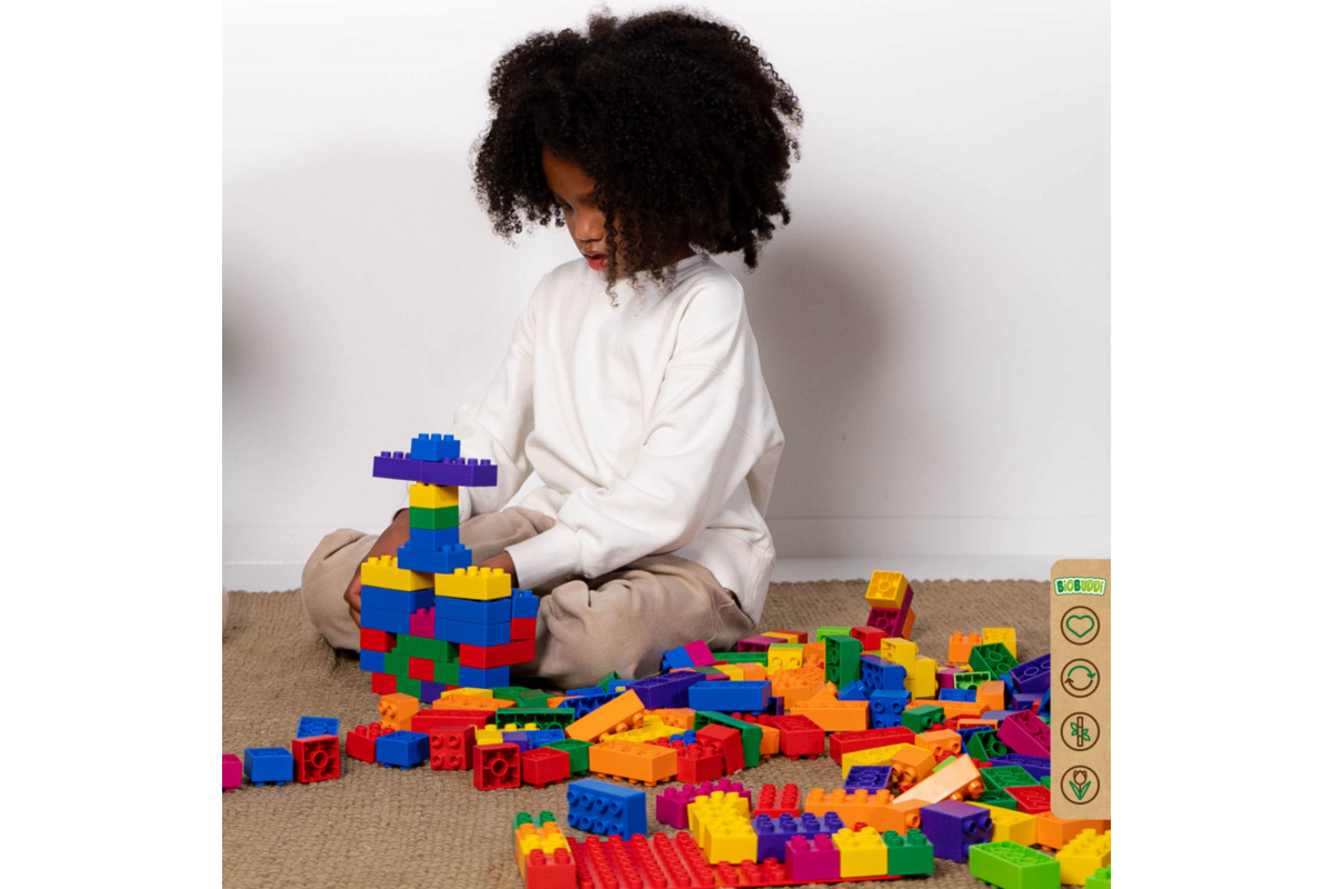 BiOBUDDi Education Big bouwblokken 100 stuks