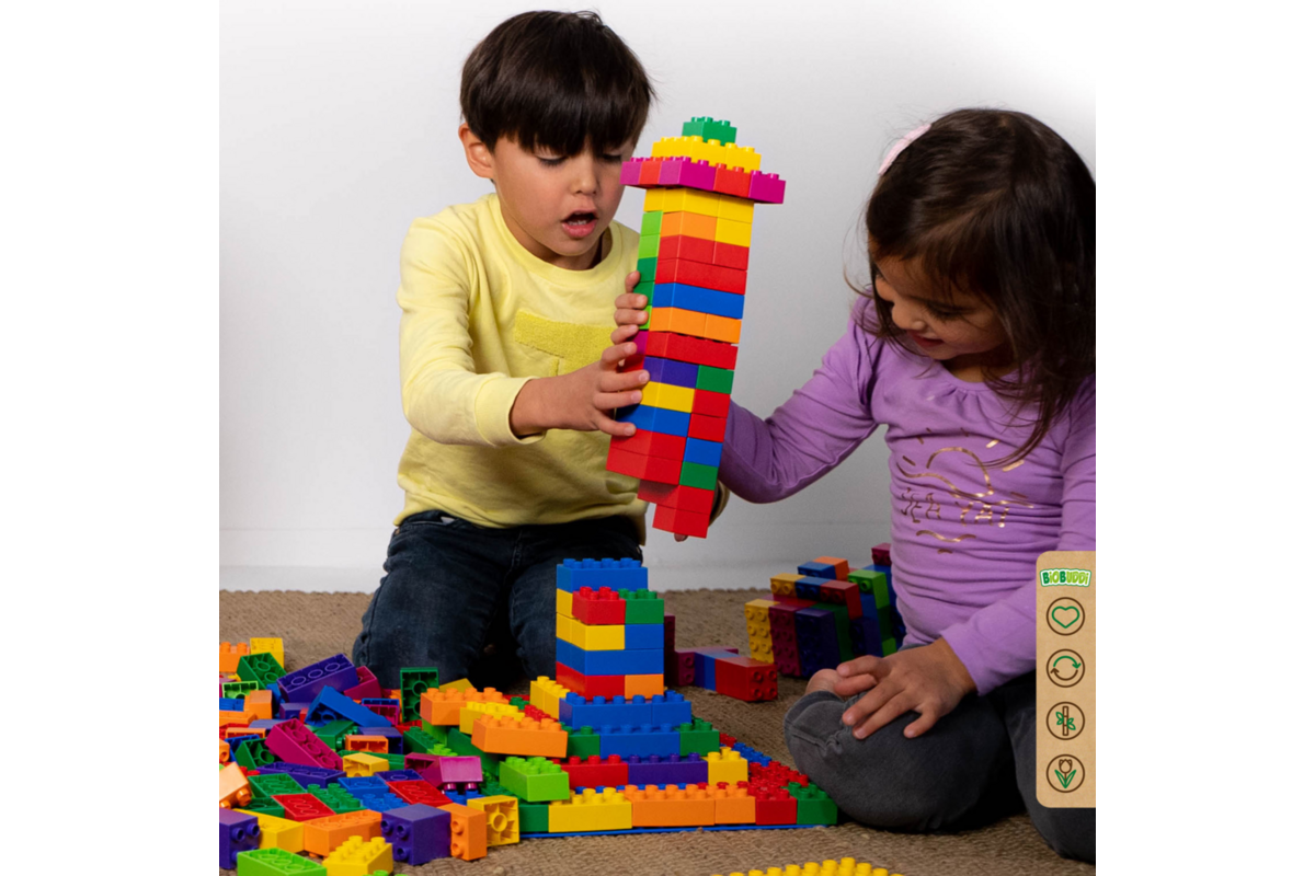 BiOBUDDi Education Big bouwblokken 50 stuks