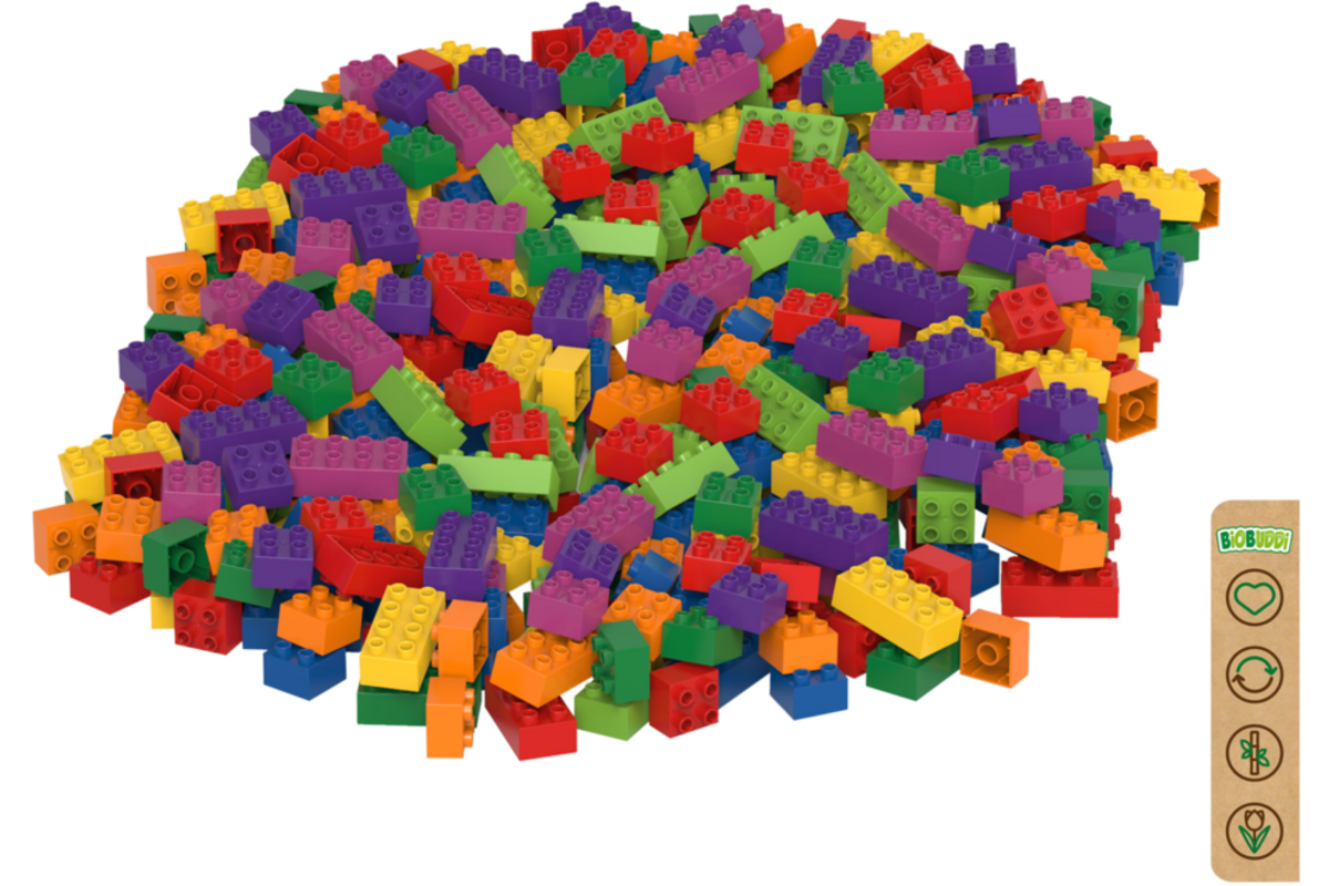 BiOBUDDi Education Big bouwblokken 500 stuks