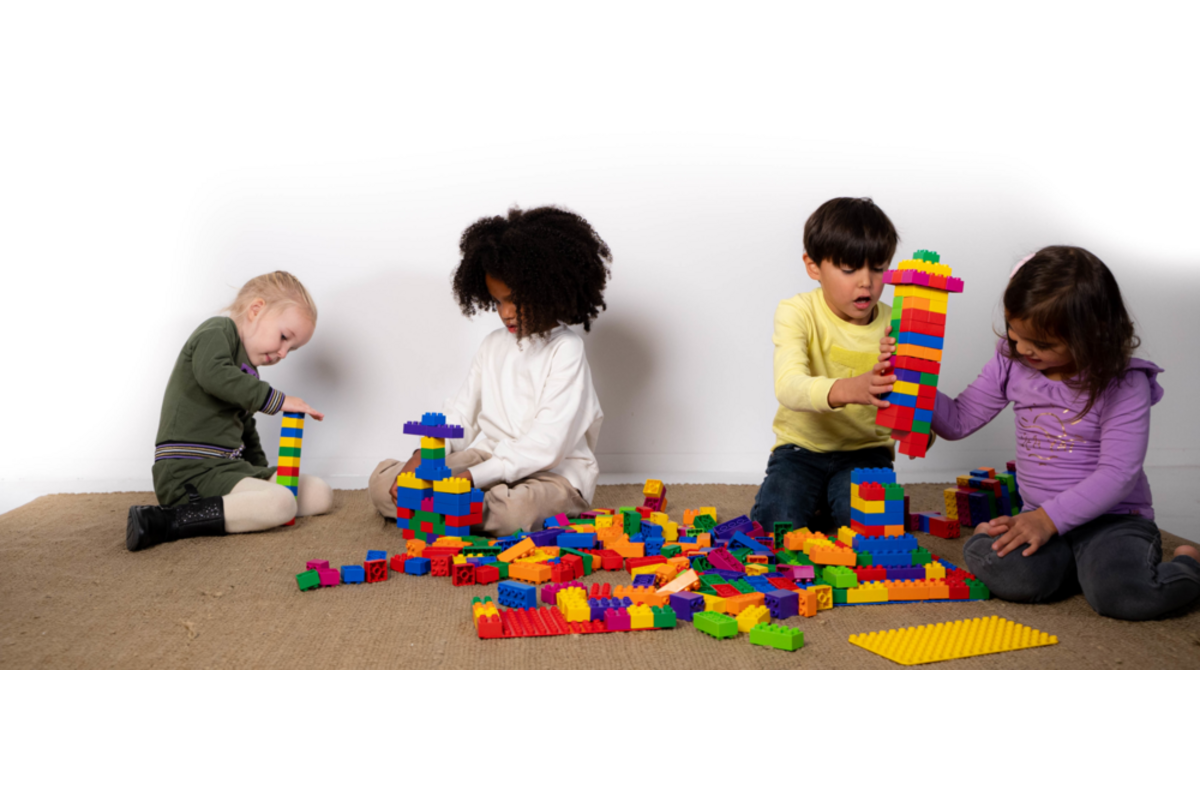 BiOBUDDi Education Big bouwblokken 500 stuks