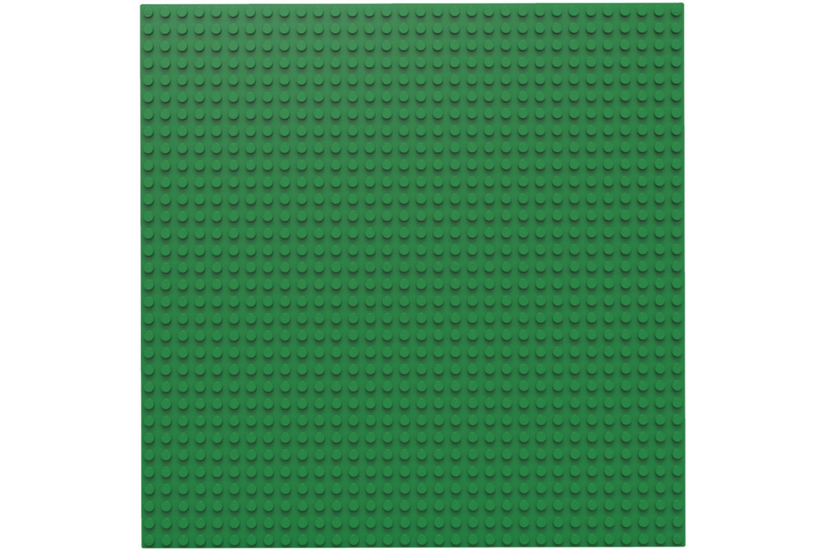 BiOBUDDi Education basisplatenset Forest green, 4 st, 25,5 x 25,5 cm
