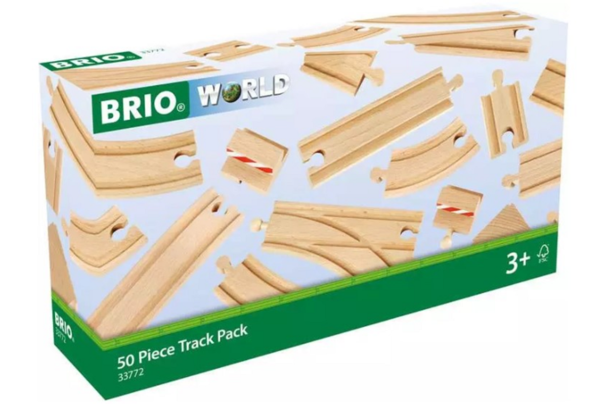 Brio World rails deluxe set (50 stuks)