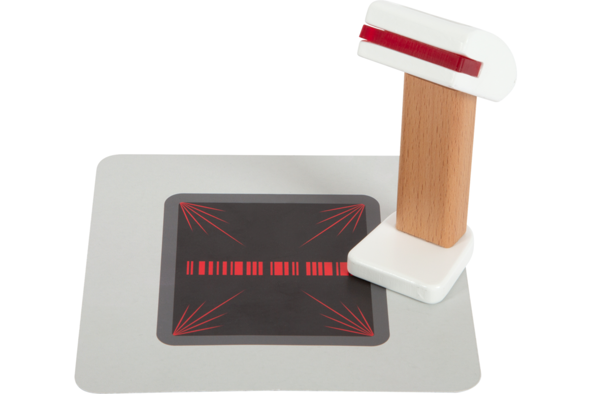 Small Foot - houten speelgoedkassa met scanner, 15 delig