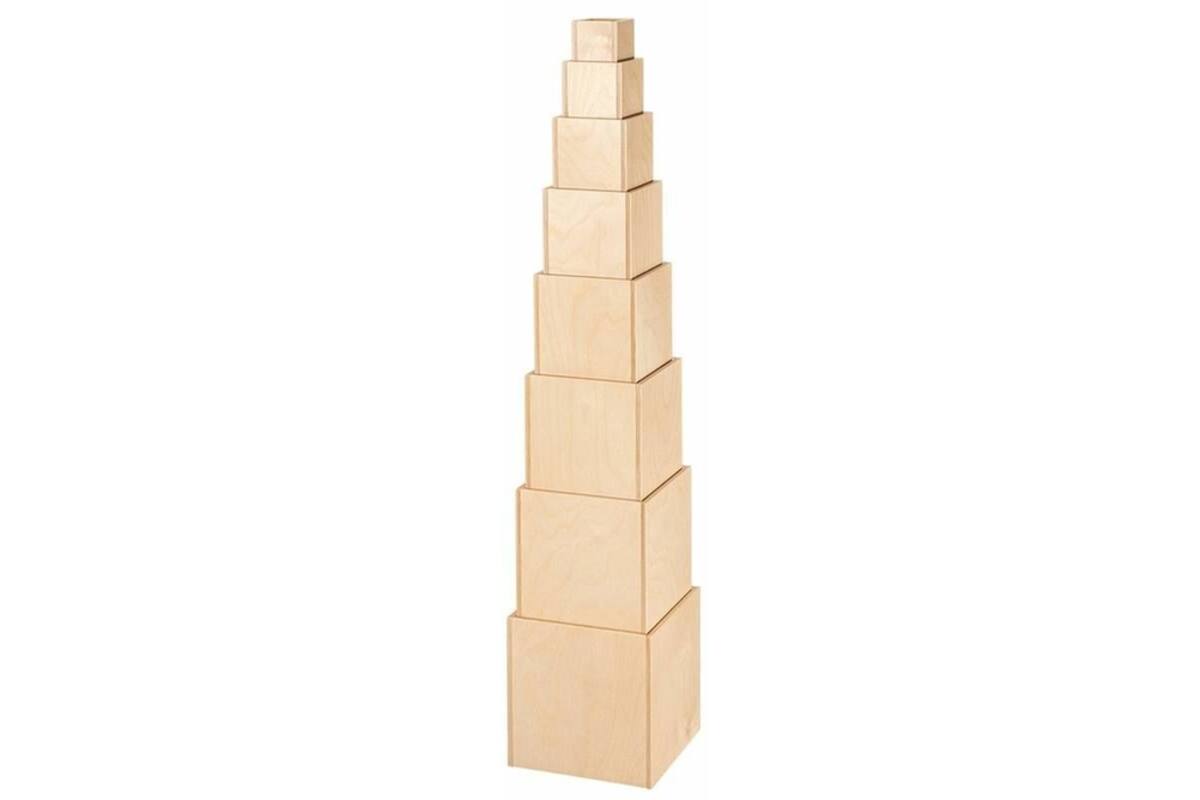 Toren van hout groot formaat