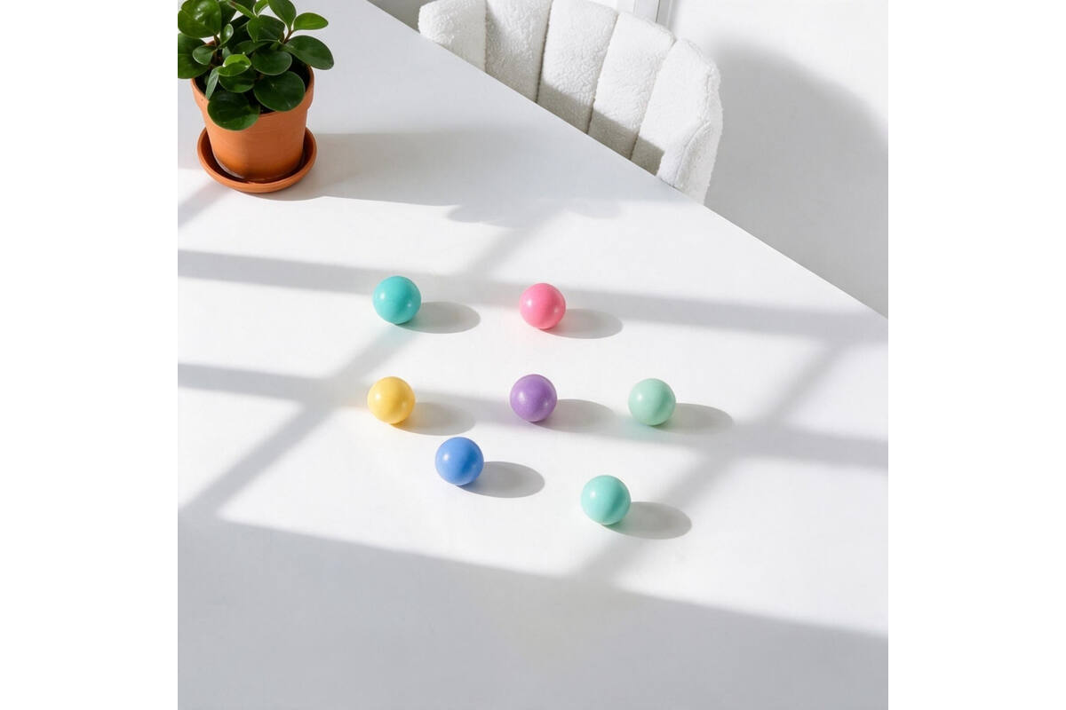 Coblo Pastel Knikkerbaan - 100 stuks