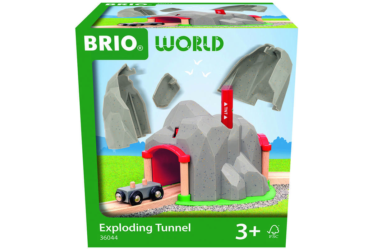 Brio Exploding Tunnel