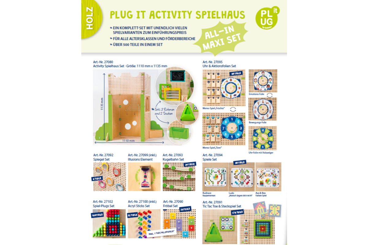 Plug it “Activiteitenhuis - All In, (excl. Montage)