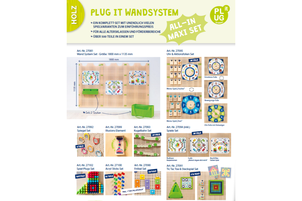 Plug it “Wandsysteem - All In, (excl. Montage)